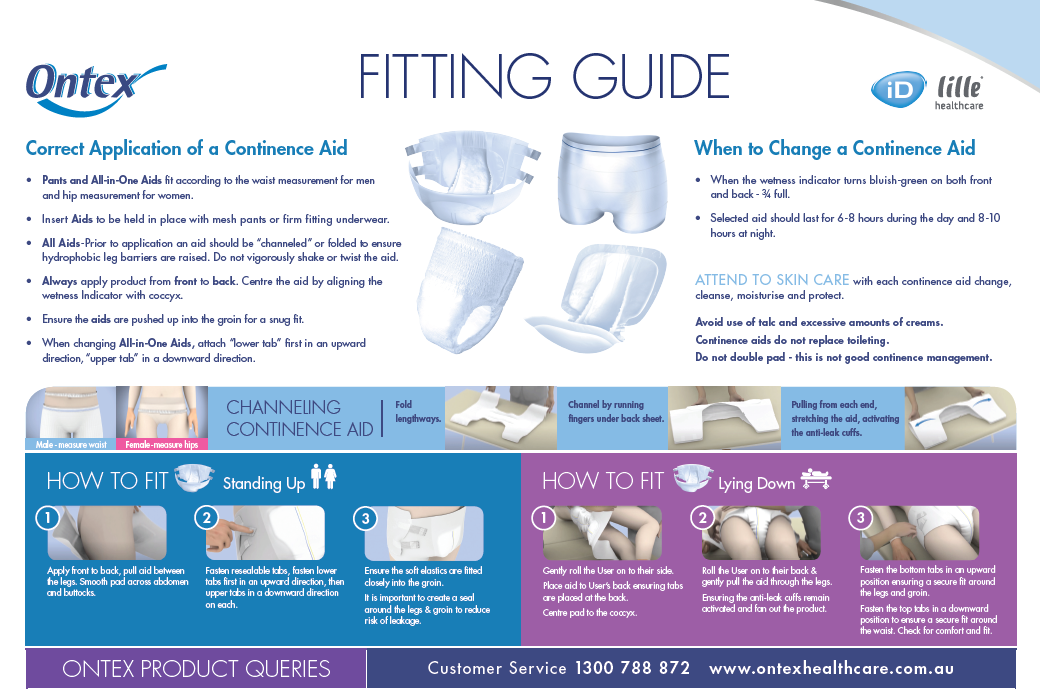 Continence aids clearance