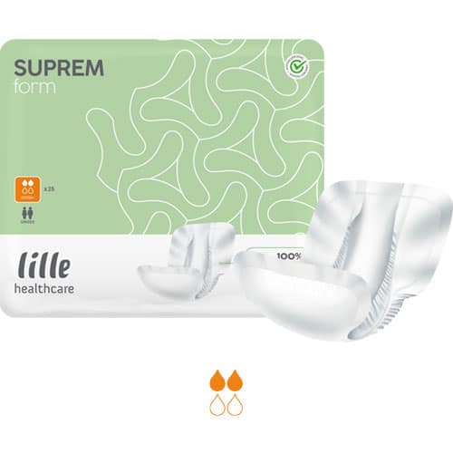 Lille Suprem Form Extra Plus Shaped Pad