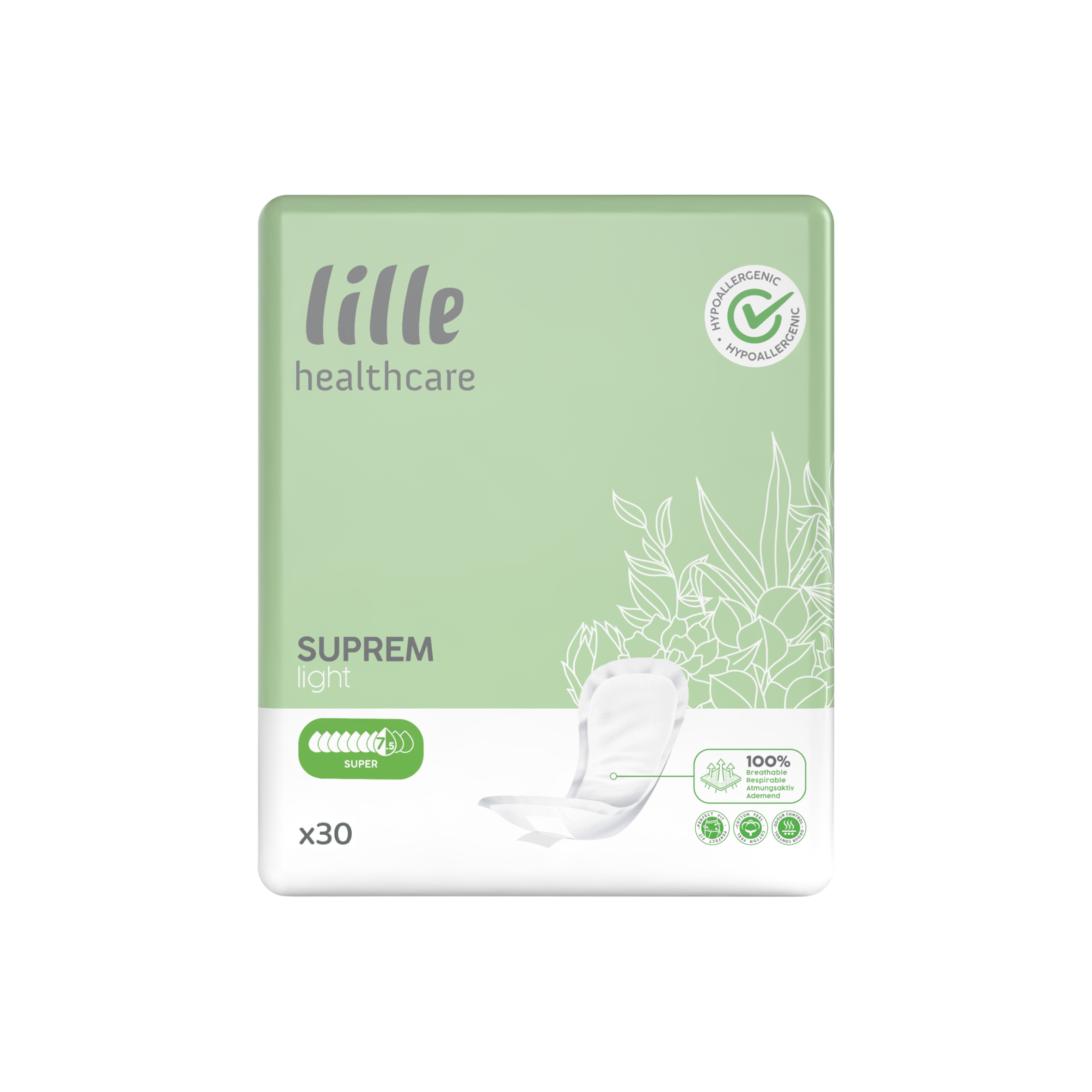 Lille Suprem Pad Light Super Unisex 869ml