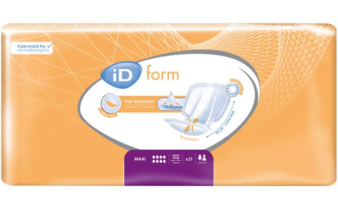 iD Form Shaped Pad Maxi